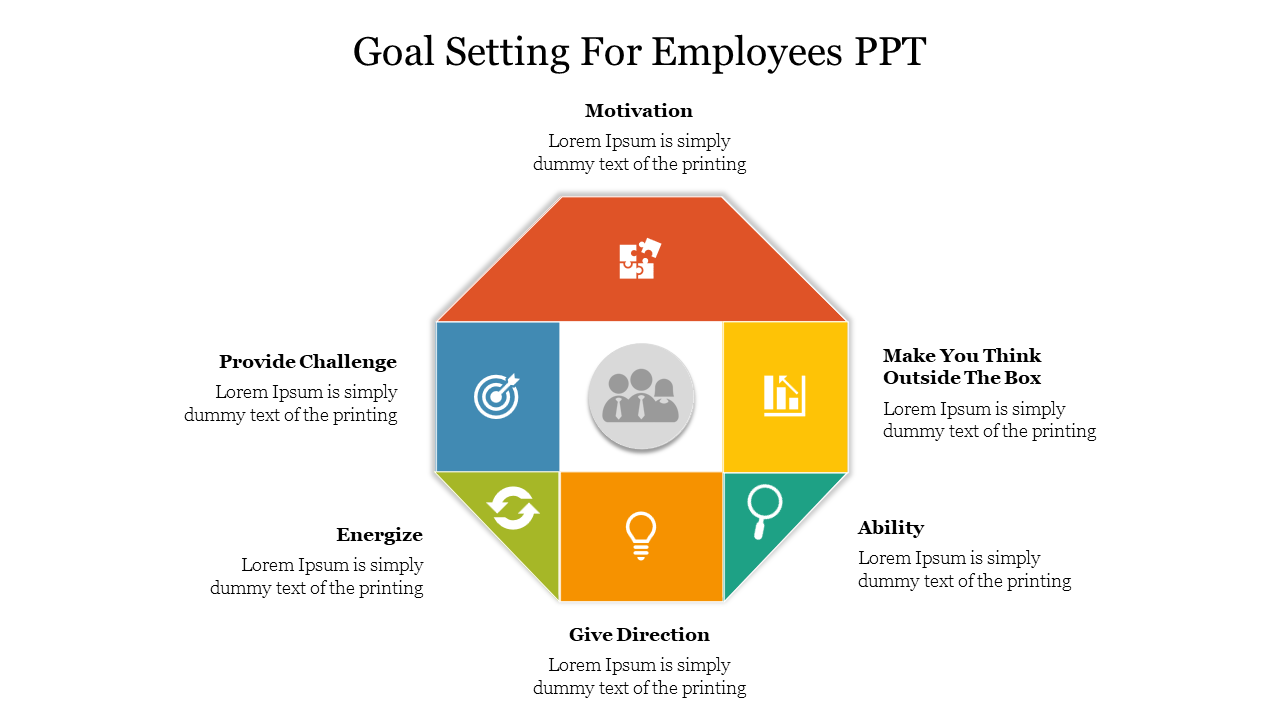 Goal Setting For Employees PPT